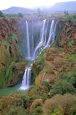 Ouzoud Waterfalls, Beni Melal, Morocco, North Africa