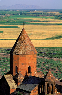 Khorvirap monastery, Armenia, Asia