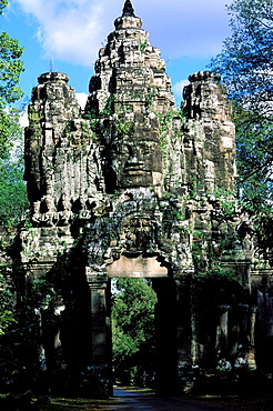 Door of the victory, Angkor, Cambodia, Asia