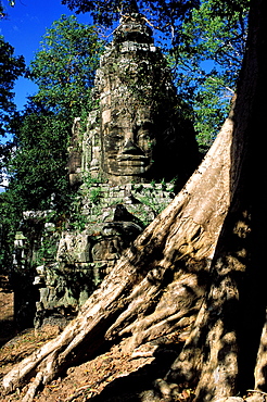 North door, Angkor, Cambodia, Asia