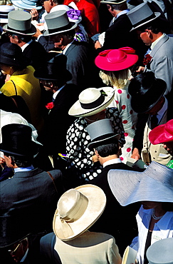 Hats, horse race, Royal Ascot, Ascot, England, UK, Europe