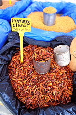 Spices, Saint Antoine Market, Pointe a Pitre, Guadeloupe, Caribbean, Central America