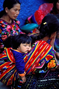 Sunday market, Chichicastenango, Guatemala, Central America