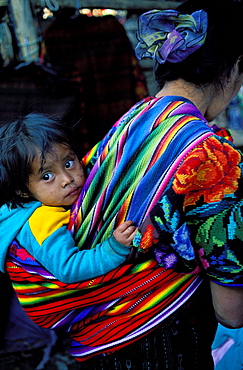 Sunday market, Chichicastenango, Guatemala, Central America