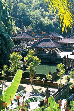 Tirta Empul temple, Ubud region, island of Bali, Indonesia, Southeast Asia, Asia