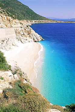 Kaputas beach, Lycia, Anatolia, Turkey, Asia Minor, Asia