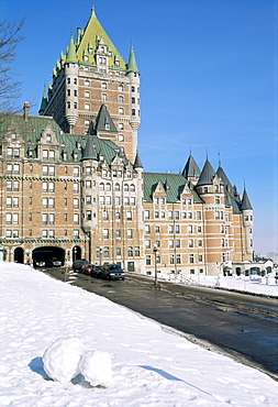 Chateau Frontenac, City of Quebec, province of Quebec, Canada, North America