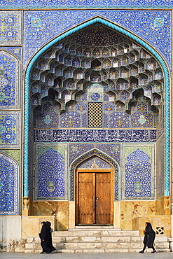 Sheikh Lotfollah Mosque, UNESCO World Heritage Site, Imam Square, Isfahan, Iran, Middle East