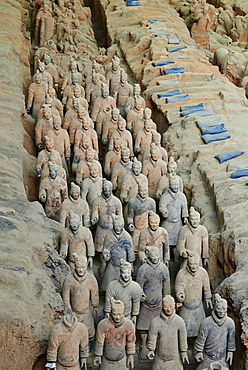 Lintong site, Army of Terracotta Warriors, UNESCO World Heritage Site, Xian, Shaanxi Province, China, Asia