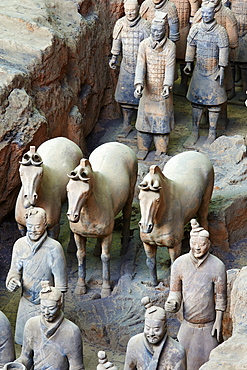 Lintong site, Army of Terracotta Warriors, UNESCO World Heritage Site, Xian, Shaanxi Province, China, Asia