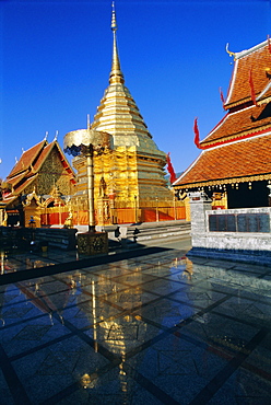 Wat Phra That Doi Suthep (Doi Suthep), Chiang Mai, Chiang Mai Province, Thailand, Asia