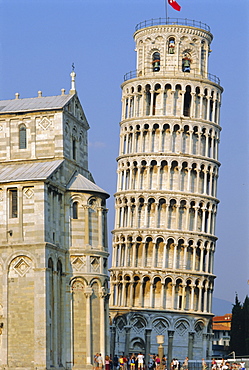 The Leaning Tower, Piazza del Miracoli, Pisa, Tuscany, Italy