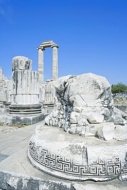 Temple of Apollo, Didyma, Anatolia, Turkey, Asia Minor, Eurasia