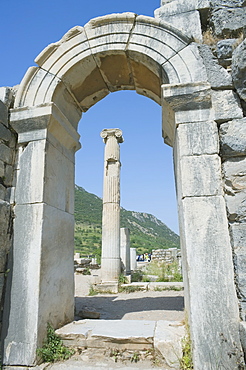 Ephesus ruins, Ephesus, Anatolia, Turkey, Asia Minor, Eurasia