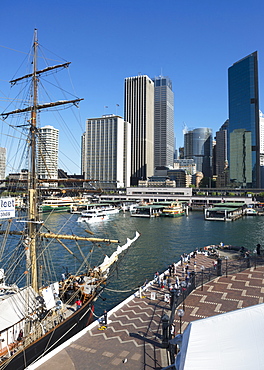 Circular Quay and Business Financial District, Sydney, New South Wales, Australia, Pacific 