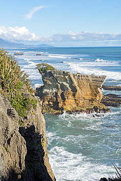 Coastline, Punakaiki, Paparoa National Park, West Coast, South Island, New Zealand, Pacific