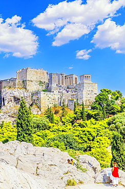 Acropolis of Athens, UNESCO World Heritage Site, Athens, Greece, Europe