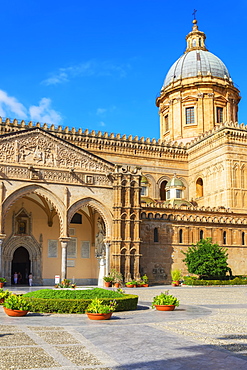 Palermo Cathedral, UNESCO World Heritage Site, Palermo, Sicily, Italy, Europe