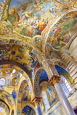 La Martorana Church, Palermo, Sicily, Italy, Europe