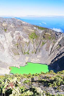 Irazu volcano, Irazu Volcano National Park, Cartago Province, Costa Rica, Central America