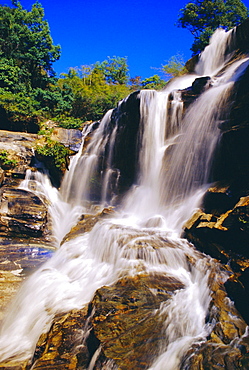 Mae Klang Waterfall, Doi Inthanon National Park, Chiang Mai Province, Thailand