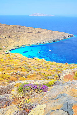 Kentarchos beach, Serifos Island, Cyclades, Greek Islands, Greece, Europe