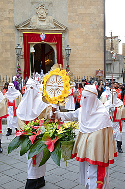 Good Friday procession, Enna, Sicily, Italy, Mediterranean, Europe