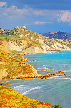 Riserva Naturale di Punta Bianca, Palma di Montechiaro, Agrigento, Sicily, Italy