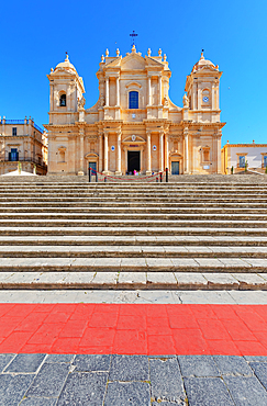 San Nicolò Cathedral, Noto, Noto Valley, Sicily, Italy