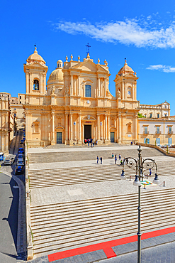 San Nicolò Cathedral, Noto, Noto Valley, Sicily, Italy