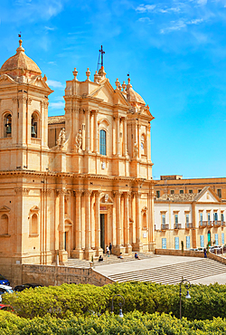 San Nicolò Cathedral, Noto, Noto Valley, Sicily, Italy