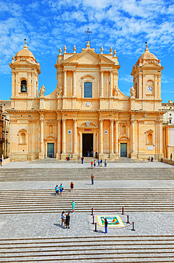 San Nicolò Cathedral, Noto, Noto Valley, Sicily, Italy