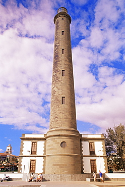 Lighthouse, Maspalomas, Gran Canaria, Canary Islands, Spain, Europe