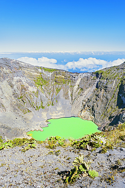 Irazu volcano, Irazu Volcano National Park, Cartago Province, Costa Rica