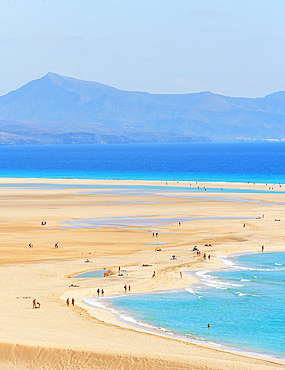 Sotavento Beach, Fuerteventura, Jandia, Canary Islands, Spain