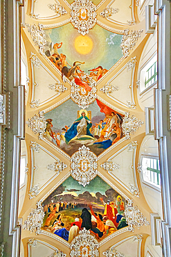 Basilica della Collegiata interior, Catania, Sicily, Italy