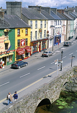 Town of Cahir, Lower Shannon, County Tipperary, Munster, Eire (Ireland), Europe