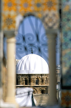 View from the terrace of the Palais d'Orient, Medina, UNESCO World Heritage Site, Tunis, Tunisia, North Africa, Africa