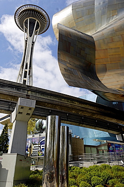 Experience Music Project, the world's only hands-on music museum, Seattle, Washington State, United States of America, North America