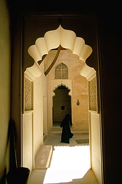 Jabrin castle, Nizwa region, Sultanate of Oman, Middle East