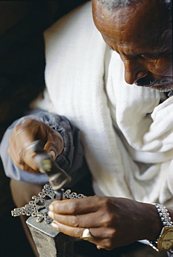 Blacksmith, Axoum, Ethiopia, Africa