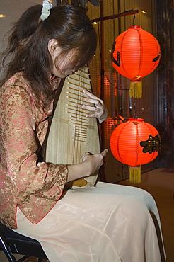 Sita player, Taipei Eye, Chinese theatre, cultural dance performance, Taipei City, Taiwan, Asia