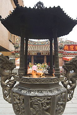 Dihua Street, Xiahai City God Temple, Taipei city, Taiwan, Asia