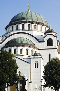 St. Sava Orthodox Church, dating from 1935, biggest Orthodox Church in the world, Belgrade, Serbia, Europe