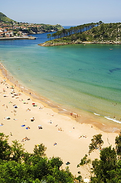 Lekeitio Beach, Basque Country, Euskadi, Spain, Europe