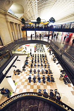 Train station interior, Washington D.C., United States of America, North America