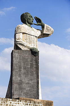 Monument of Fray Anton de Montesinos, Santo Domingo, Dominican Republic, West Indies, Caribbean, Central America