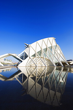 Science Museum, architect Santiago Calatrava, City of Arts and Sciences, Valencia, Spain, Europe