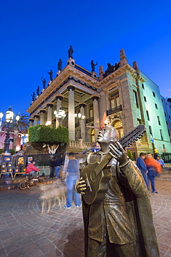 Teatro Juarez, Guanajuato, UNESCO World Heritage Site, Guanajuato state, Mexico, North America