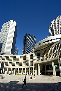 Metropolitan Government buildings, Shinjuku, Tokyo, Honshu, Japan, Asia